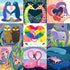 LOVE IN THE WILD 500 PIECE FAMILY JIGSAW PUZZLE - TANIS. KATY